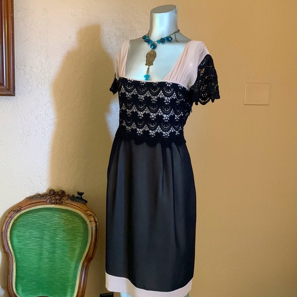 Philosophy Alberta Ferreti Lace Dress. Sz 10 - Picture 3 of 6